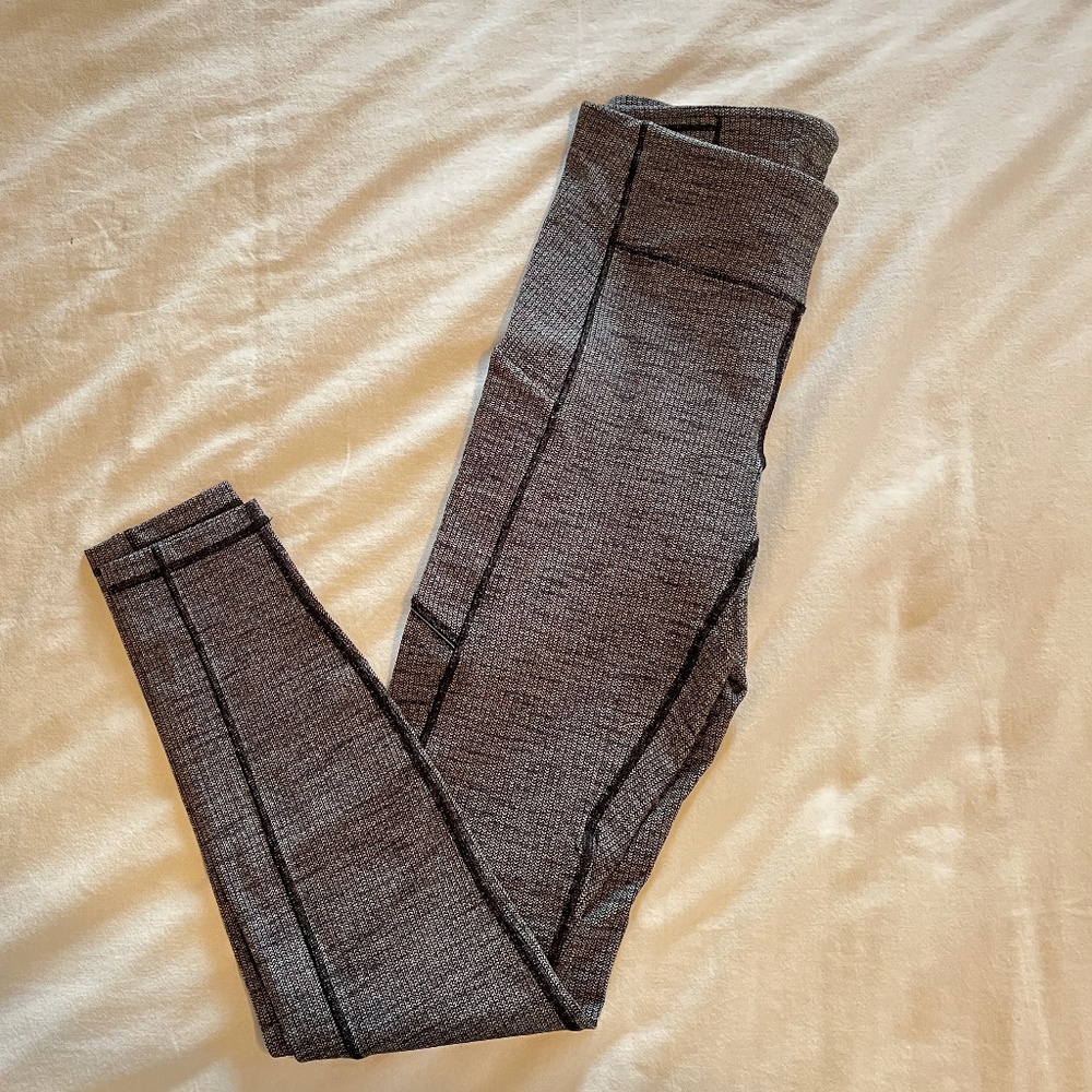 Lululemon Herringbone Full Length Leggings - Size 8